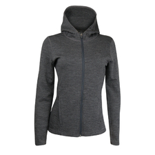 black merino hoodie