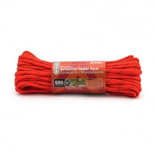 SOL Fire Lite 550 Reflective Tinder Cord, 50 ft