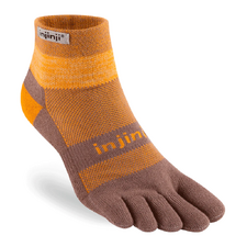 Injinji Trail Mid-Weight Mini-Crew Toe Sock Earth S