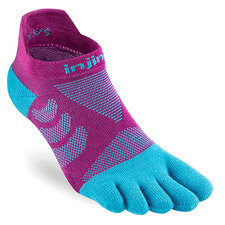 Injinji Women's Ultra Run No Show Toe Socks Jam XS/S