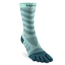 Injinji Ultra Run Women's Crew Toe Sock Glacier XS-S