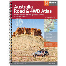 Hema Australia Road & 4WD Atlas (Spiral Bound) - 252 x 345mm