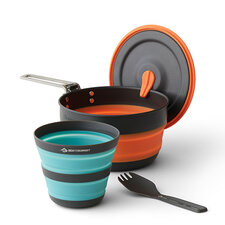 Sea to Summit Frontier UL Collapsible One Pot Cook Set - (3 Piece) 1L Pot