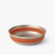 Sea to Summit Detour Stainless Steel Collapsible Bowl - Large Bombay Brown