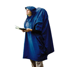 Sea to Summit 70D Nylon Tarp Rain Poncho Blue