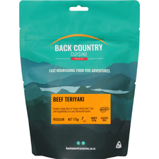 Back Country Cuisine Freeze Dried Meal - Regular Beef Teriyaki 