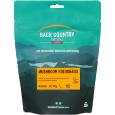 Back Country Cuisine Freeze Dried Meal - Regular Mushroom Bolognaise