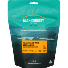 Back Country Cuisine Freeze Dried Meal - Regular Roast Lamb & Veges 