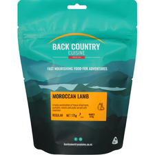 Back Country Cuisine Freeze Dried Meal - Regular Moroccan Lamb 