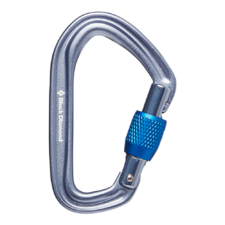 Black Diamond HotForge Screwgate Carabiner Grey