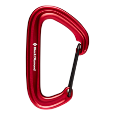 Black Diamond LiteWire Carabiner (Red)