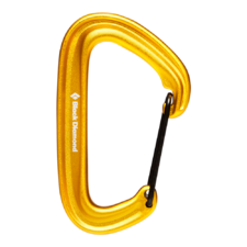 Black Diamond LiteWire Carabiner (Yellow)