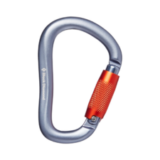 Black Diamond RockLock Twistlock Carabiner (Grey)