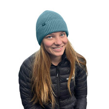 Sherpa Merino Knit Beanie Temba - Teal