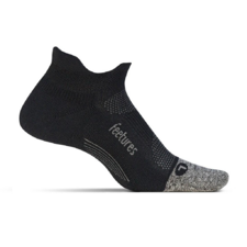 Feetures Elite Light Cushion No-Show Tab - Black L