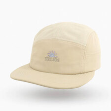 Helios Ultralight 7 Panel Soft Brim Running Cap - Tan