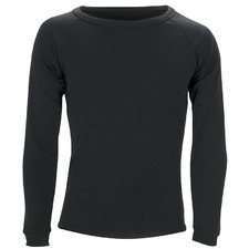 Sherpa Unisex Long Sleeve Polypro Thermal Top Black 3XL 