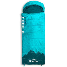 Sherpa Kids' Chiki 0 Sleeping Bag Aqua