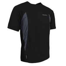 ThermaTech Mens UPF50 Performance T-Shirt Black/Charcoal M