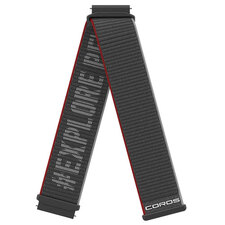 Coros Black 22mm Nylon Watch Band (for Apex Pro/Apex 2 Pro)