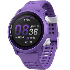 Coros Pace 3 GPS Sport Watch Purple with Silicone Band