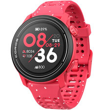 Coros Pace 3 GPS Sport Watch Red with Silicone Band