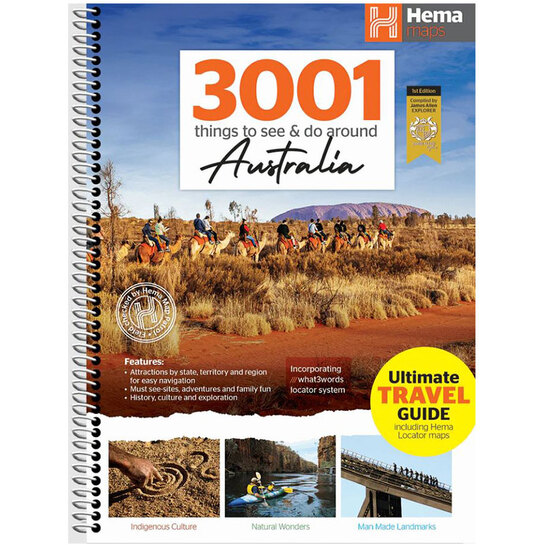 Hema's 3001 Things to See & Do Around Australia