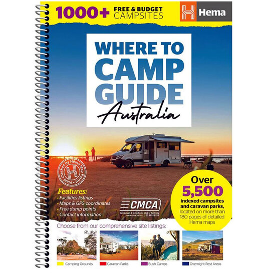 Hema Where to Camp Guide