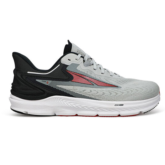 Altra Men's Torin 6 Running Shoes Gray/Red 9.5