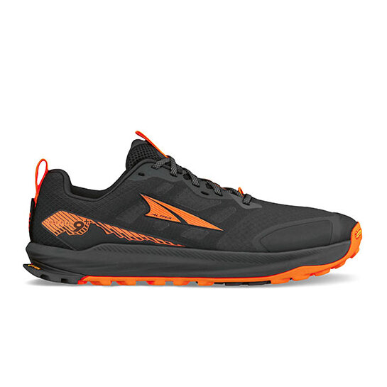 Altra Men's Lone Peak 9+ Running Shoes Black/Orange 9