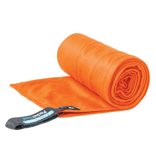 Sea to Summit Microfibre Pocket Travel Towel Orange L