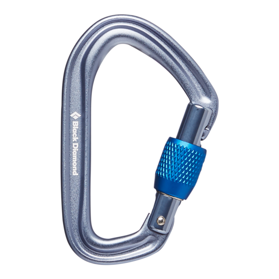 Black Diamond HotForge Screwgate Carabiner Grey