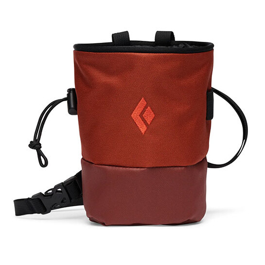 Black Diamond Mojo Zip Chalk Bag (Burnt Sienna)