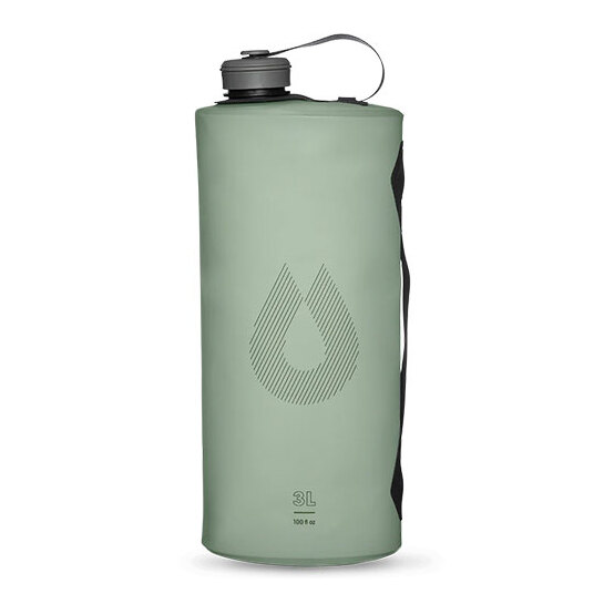 HydraPak Seeker Bottle 3L Sutro Green