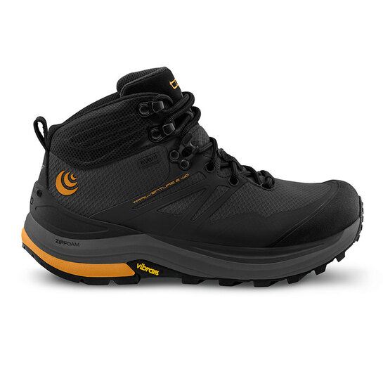 Topo Men's Trailventure 2 Waterproof Hiking Boots Charcoal/Orange 10.5