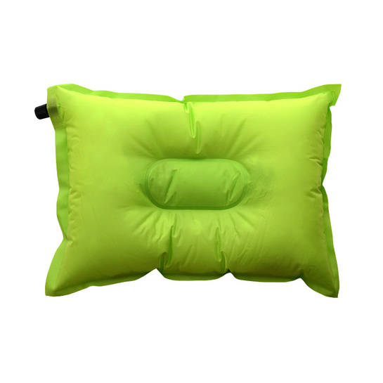 Sherpa Self Inflating Pillow Green/Grey 