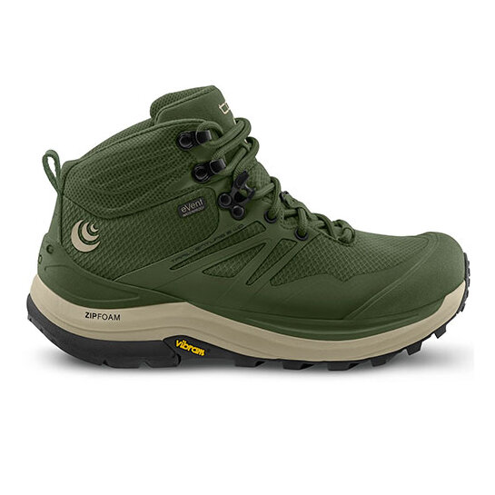 Topo Women's Trailventure 2 Waterproof Hiking Boots Olive/Tan 10